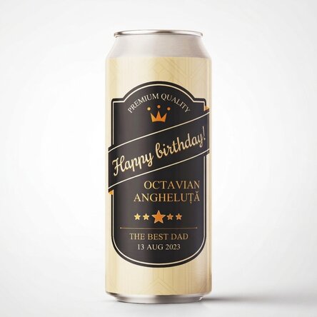 Bier in een blikje met gepersonaliseerde tekst - Special for you