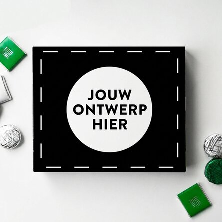 Gepersonaliseerde bonbondoos met jouw eigen ontwerp