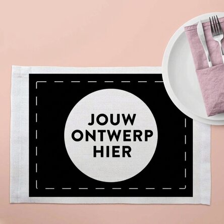 Gepersonaliseerde bordhouder met jouw eigen ontwerp