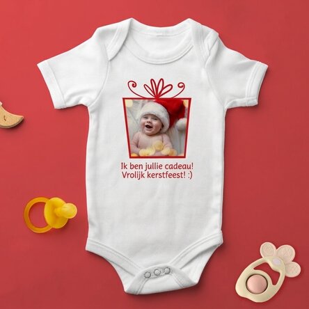 Gepersonaliseerd kinderpakje met foto en tekst - Kerstcadeau