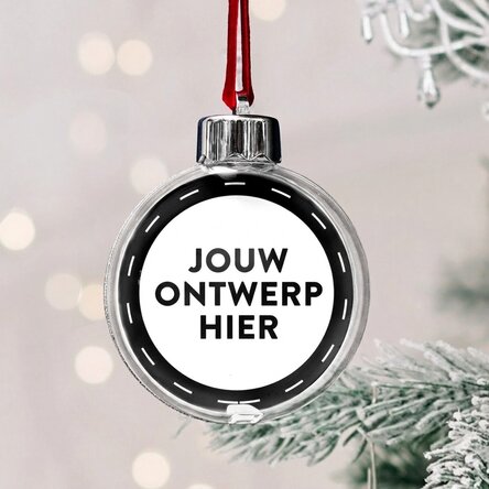 Gepersonaliseerde wereldbol met jouw afbeelding