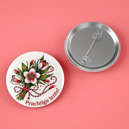 Gepersonaliseerde button met originele tekst