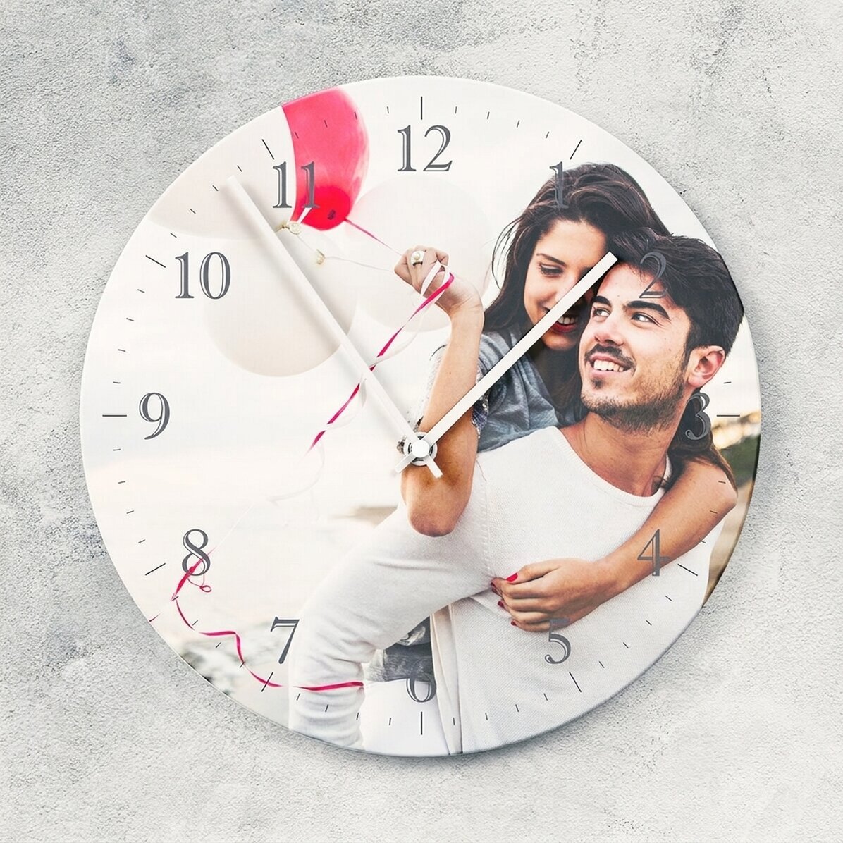 Gepersonaliseerd horloge met een foto