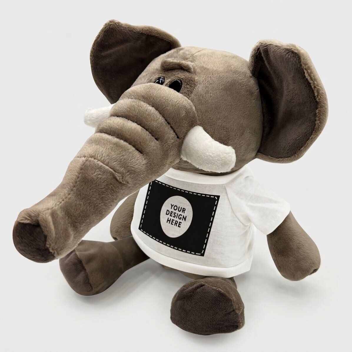 Plus een gepersonaliseerde olifant met jouw eigen ontwerp
