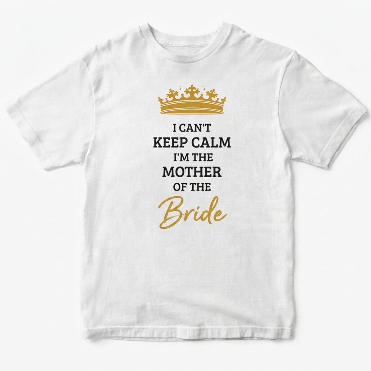 T-shirt met eigen tekst - Keep Calm