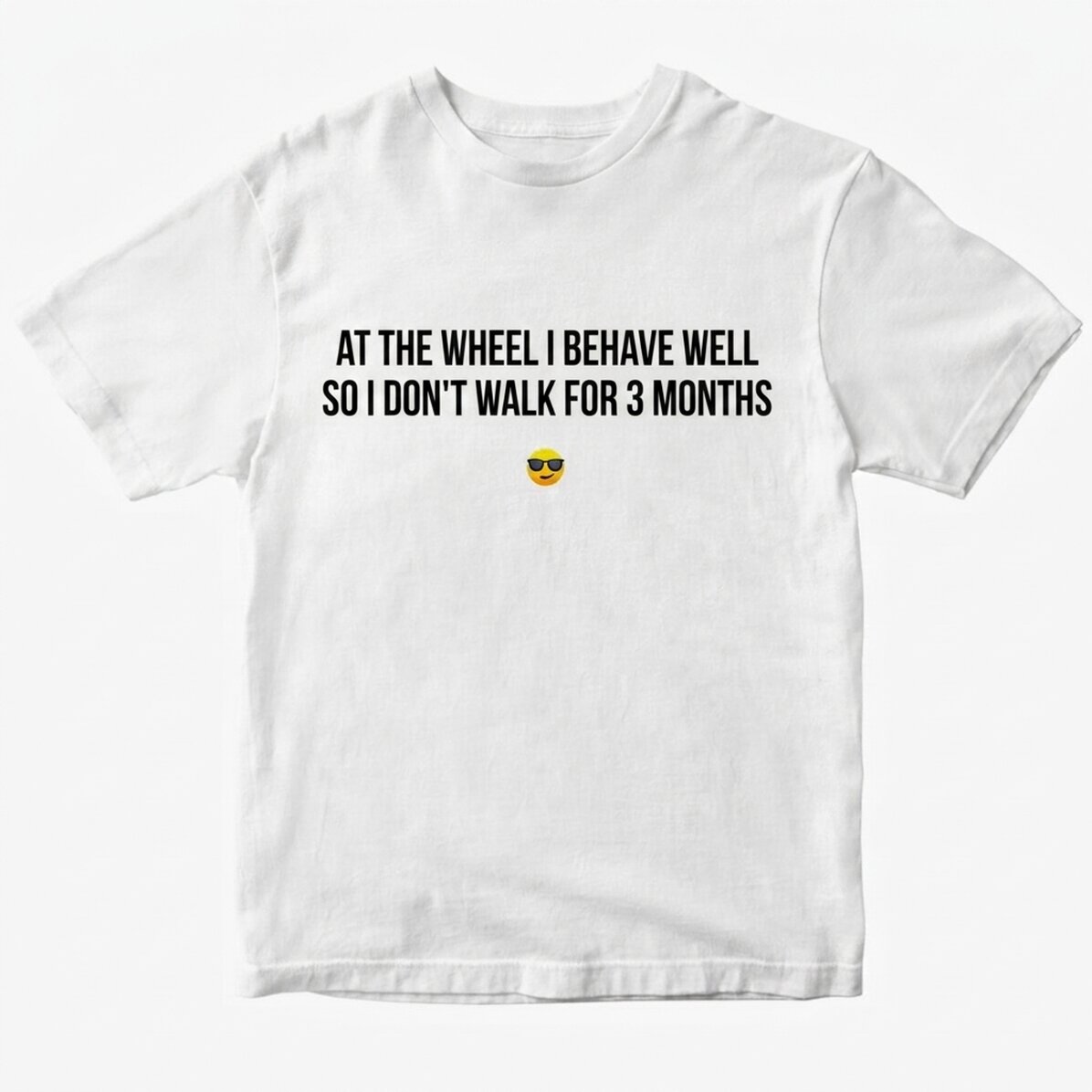 Gepersonaliseerd katoenen T-shirt met tekst