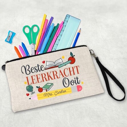 Gepersonaliseerde set voor leraren met tekst - Best Teacher Ever