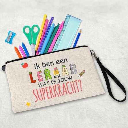 Gepersonaliseerde set voor docenten met tekst - Superpower