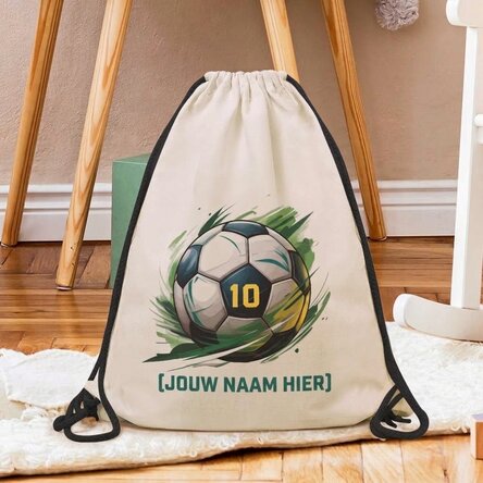 Rugzak met eigen tekst - Voetbal