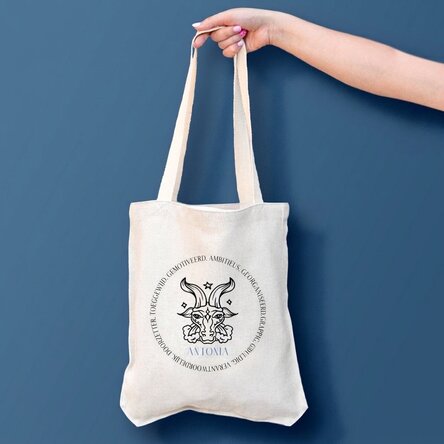 Gepersonaliseerde tas met tekst - Sterrenbeeld Steenbok
