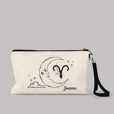 Personalised make-up kit with text - Zodiac sign