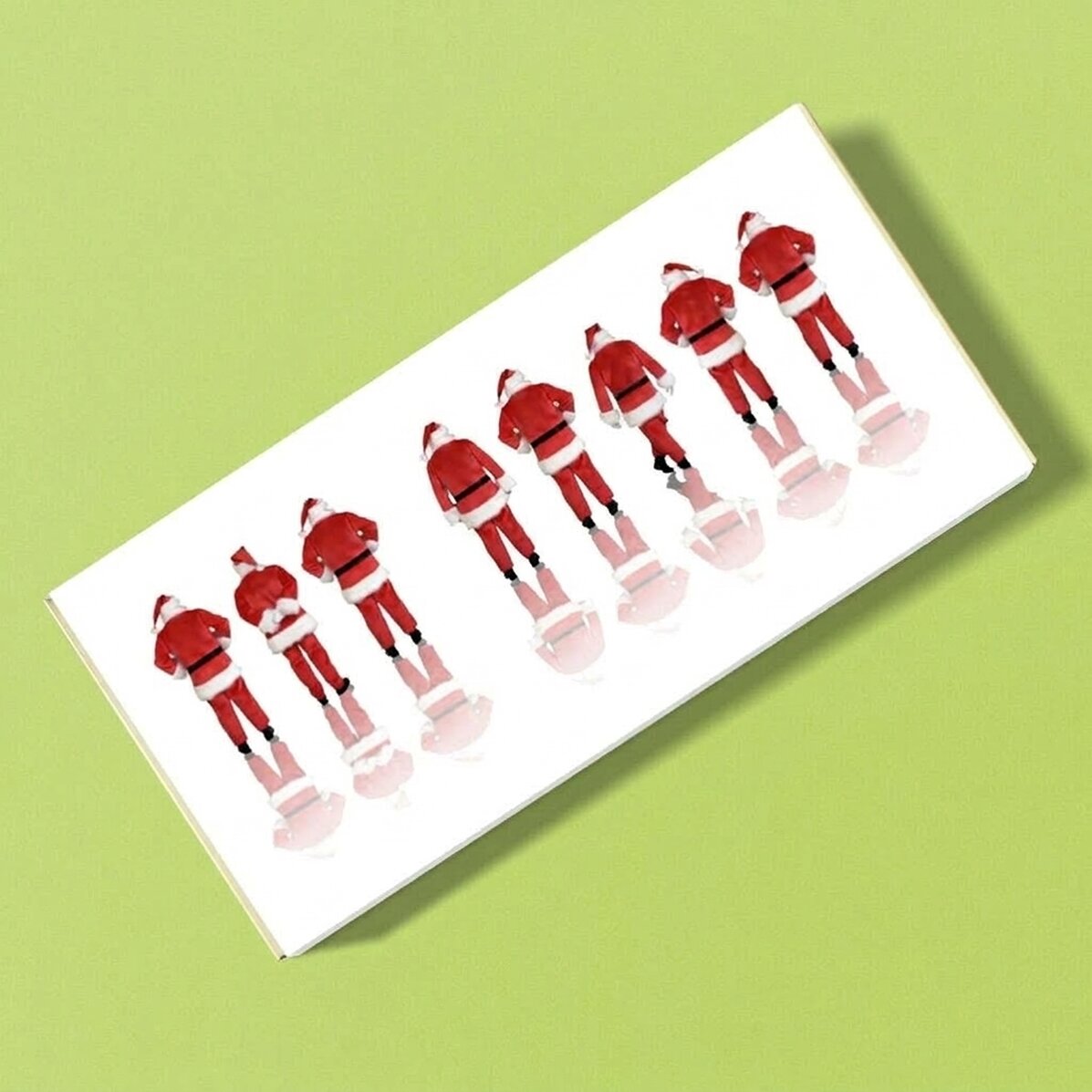 Gepersonaliseerde kerstchocolade