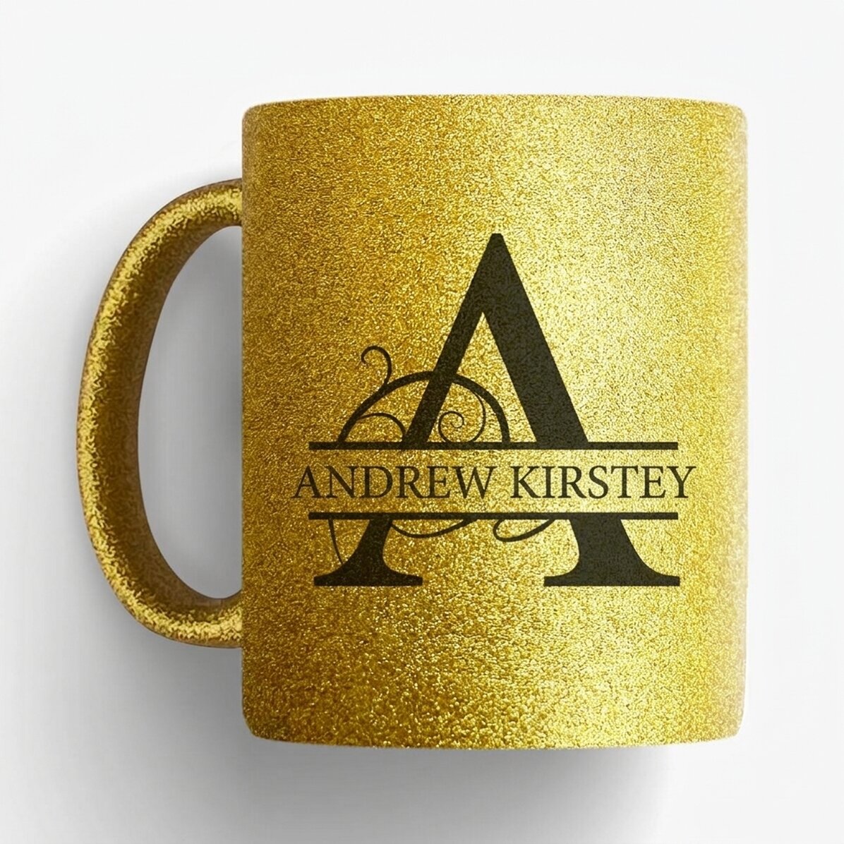 Gepersonaliseerde beker met monogram
