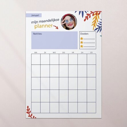 Gepersonaliseerde poster - Goals