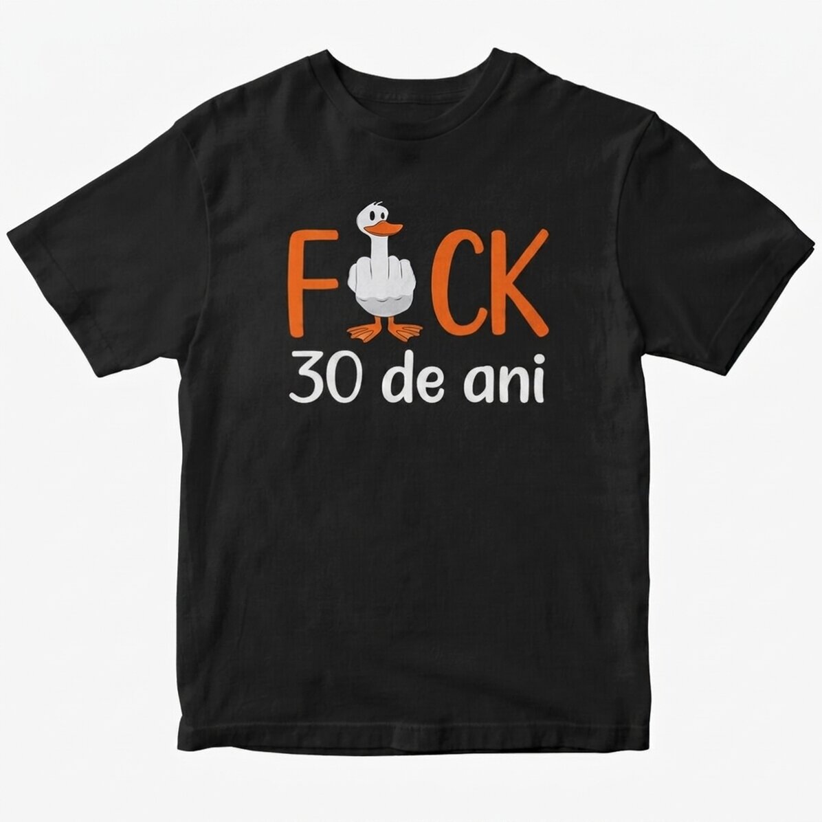 Katoenen T-shirt met gepersonaliseerde tekst - Duck