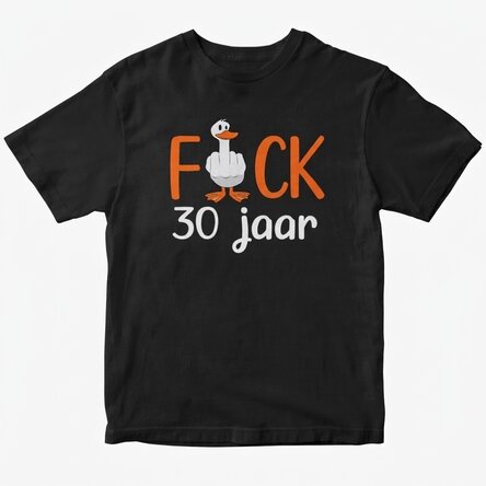 Katoenen T-shirt met gepersonaliseerde tekst - Duck