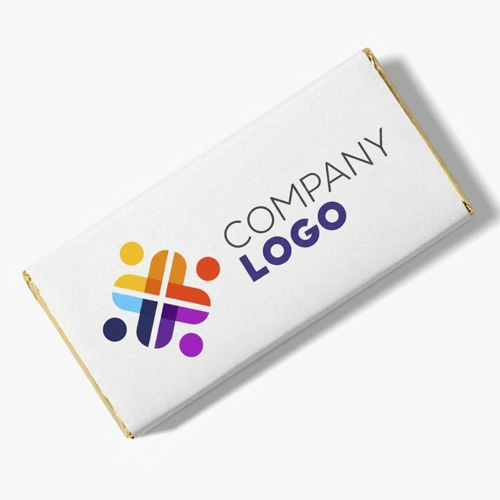 Chocolade met eigen logo