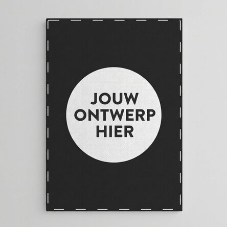 Gepersonaliseerd canvasdoek met jouw afbeelding - Portret