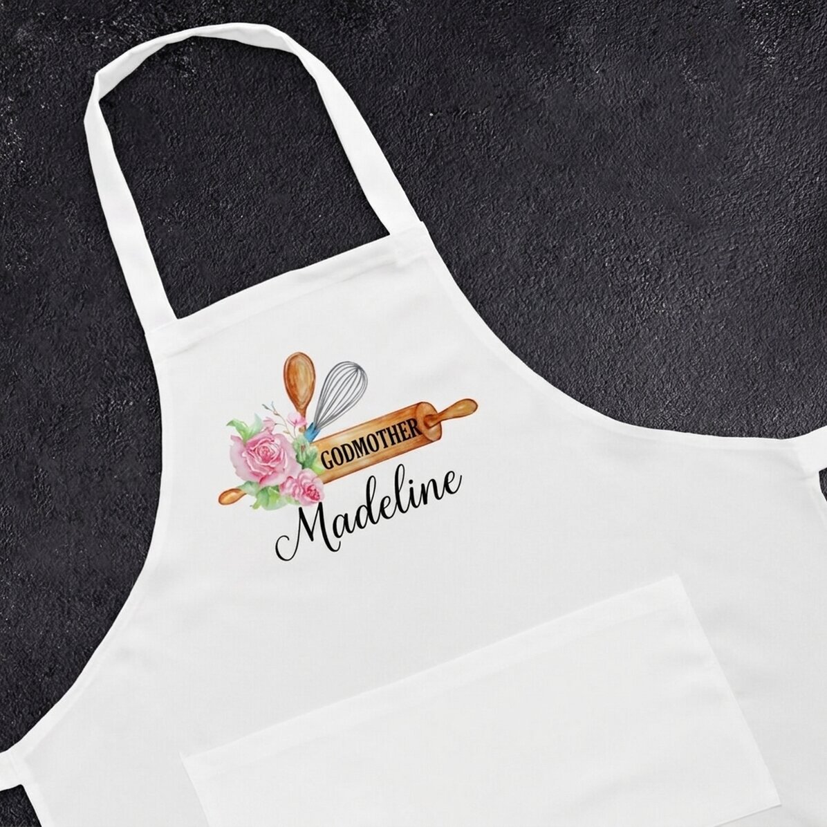 Gepersonaliseerd geschenk met tekst voor de peettante - Bloemen