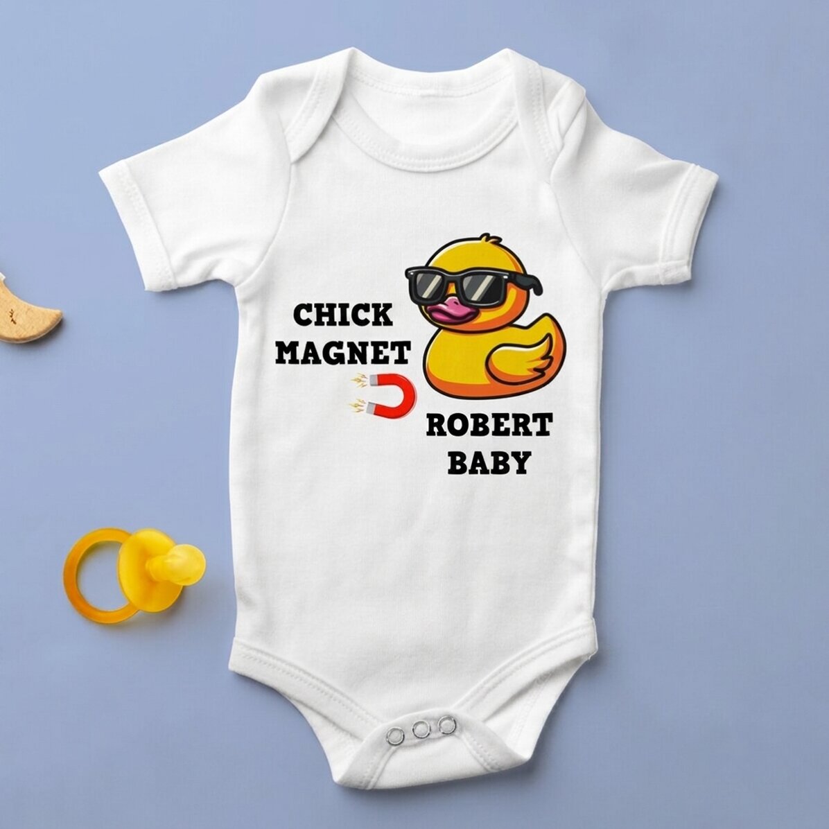 Gepersonaliseerd kinderbody met tekst - Chicks