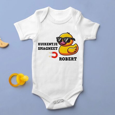 Gepersonaliseerd kinderbody met tekst - Chicks