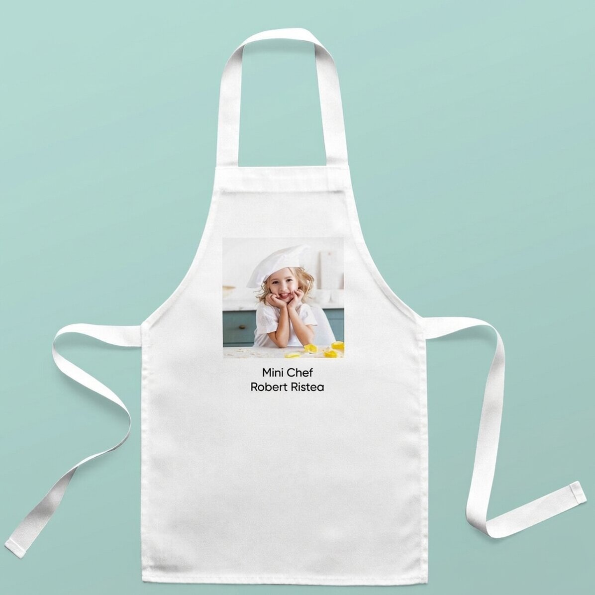 Gepersonaliseerde tas voor kinderen met foto en tekst
