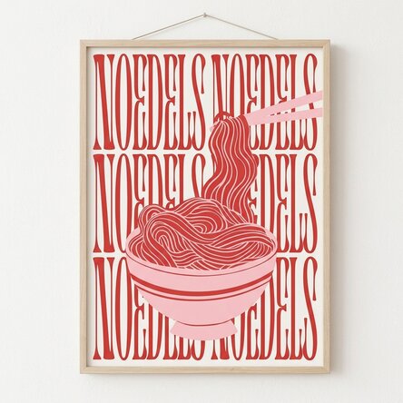 Poster 'Noodles Lover'