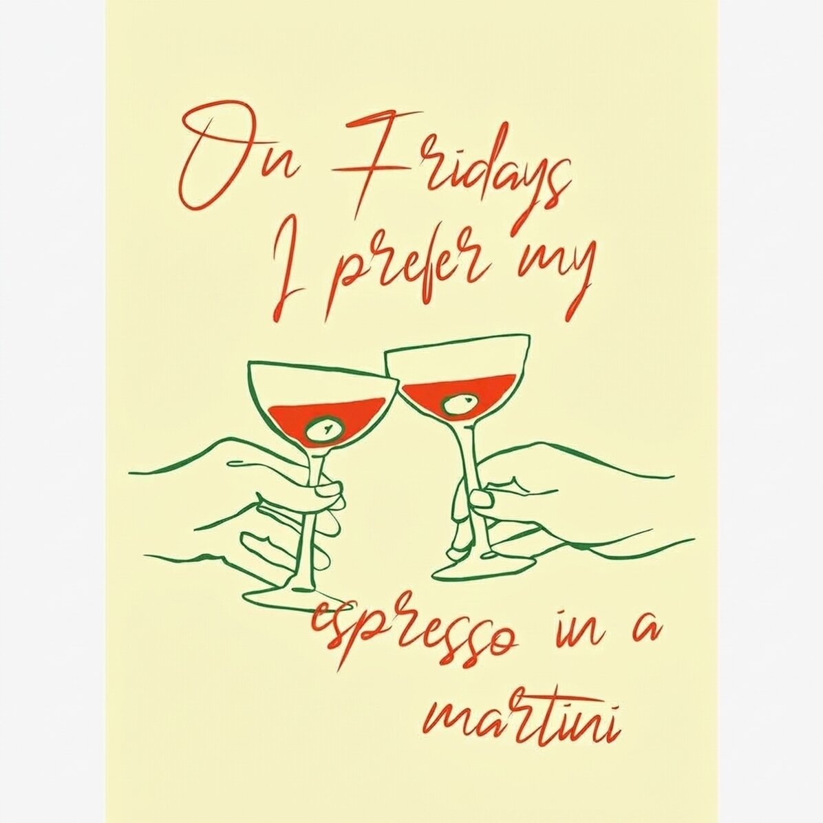 Poster Espresso Martini