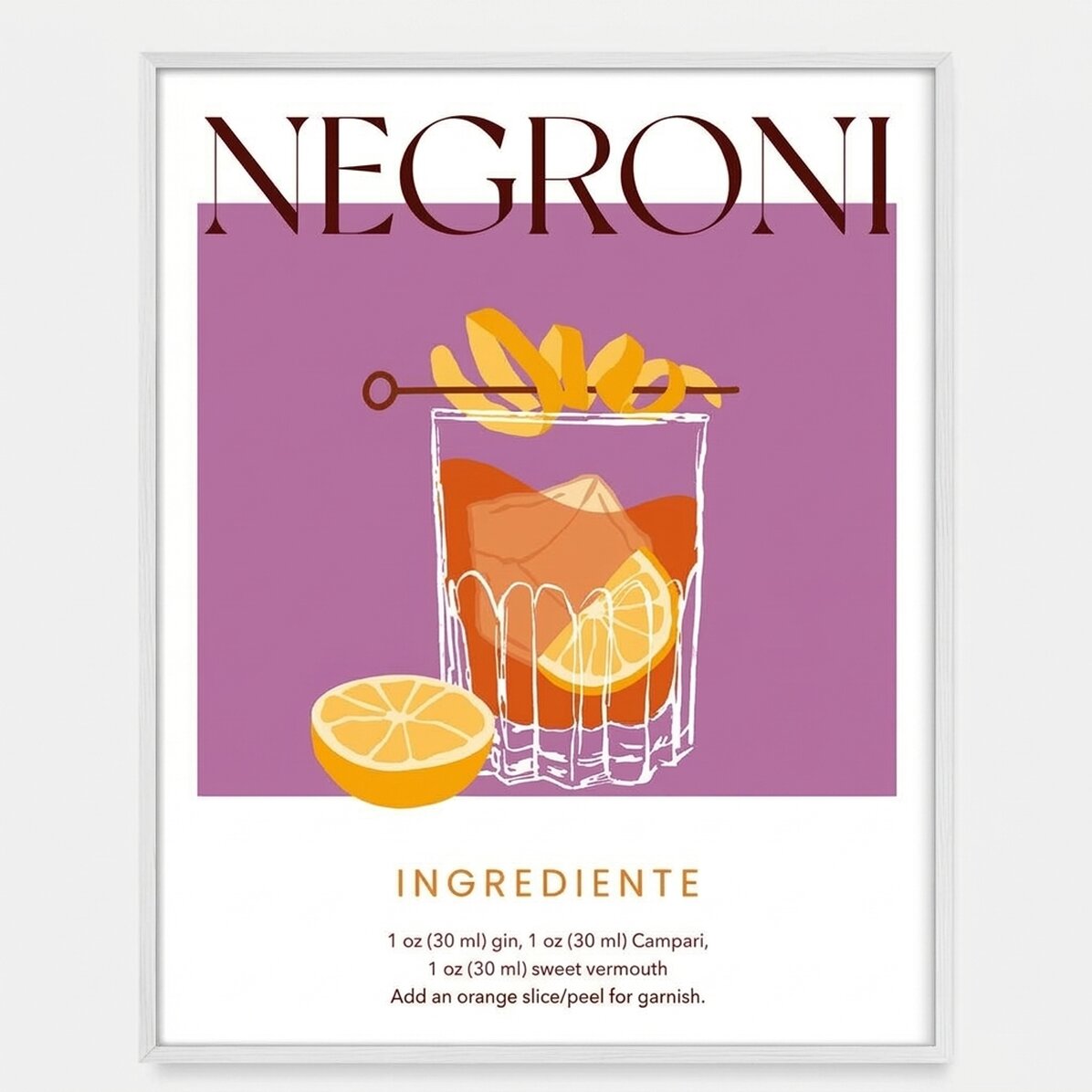 Negroni-poster