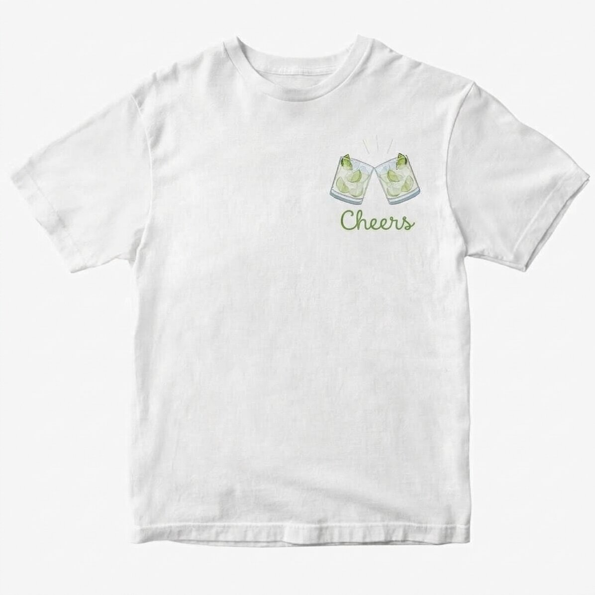 Katoenen T-shirt met gepersonaliseerde tekst - Gin-gin