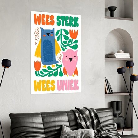 Poster 'Strong & unique'