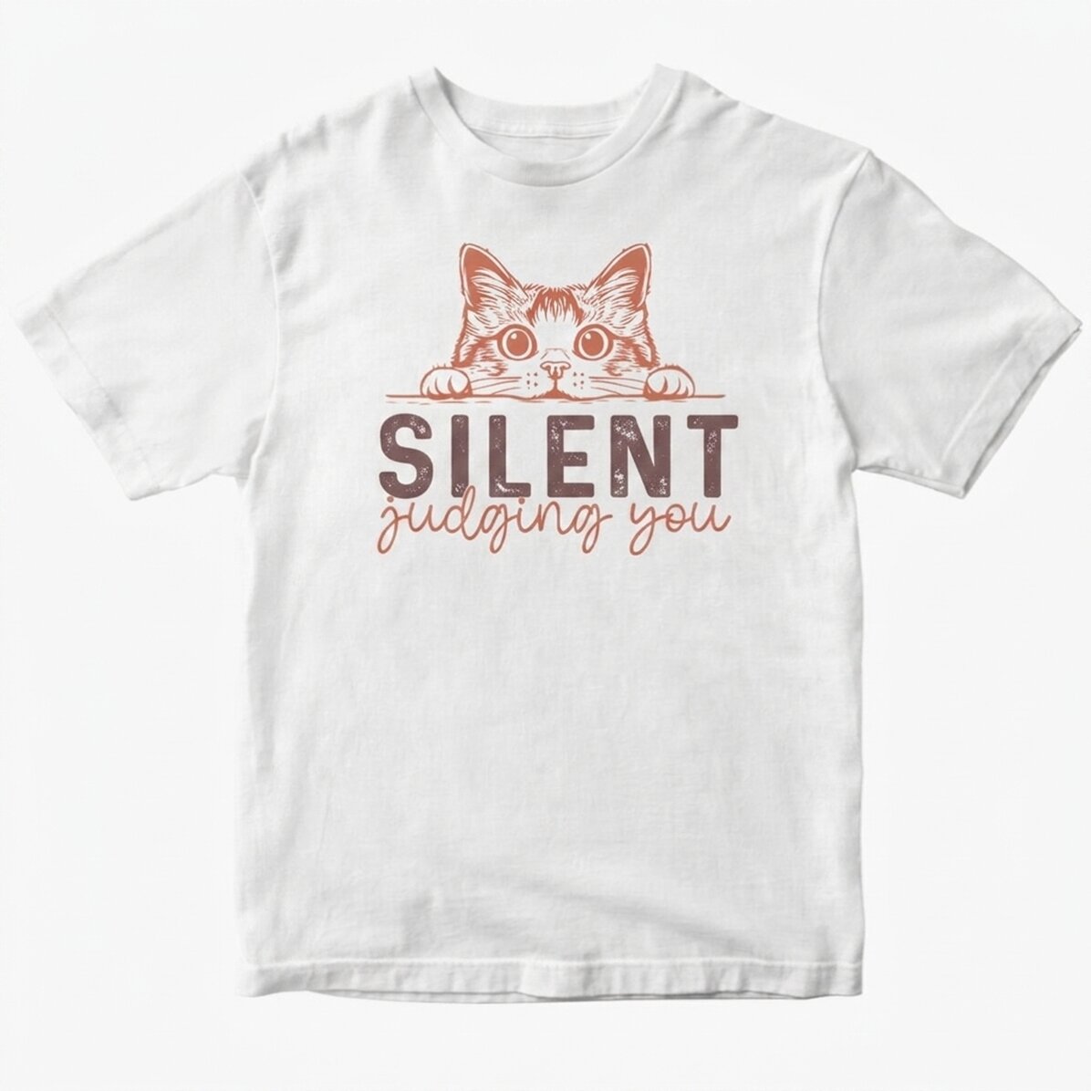 Gepersonaliseerd katoenen T-shirt - Judging you
