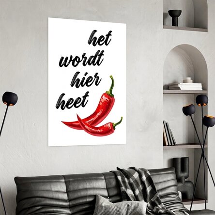 Poster 'It's getting hot in here'