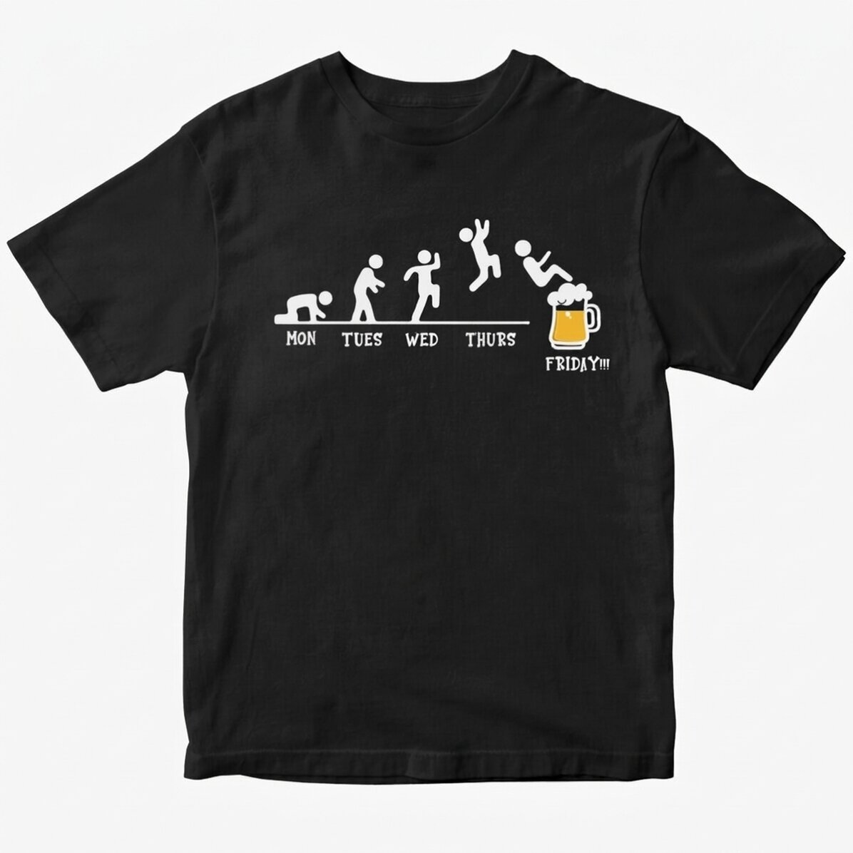 Gepersonaliseerd katoenen T-shirt - Beer Time