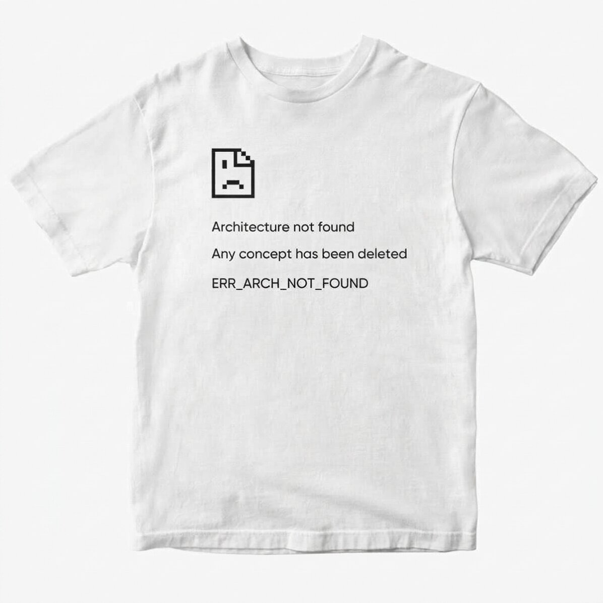 Katoenen T-shirt met gepersonaliseerde tekst - Not Found