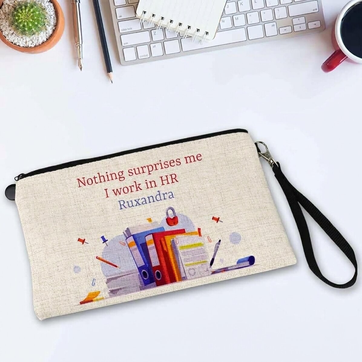Accessoirepakket met gepersonaliseerde tekst - HR