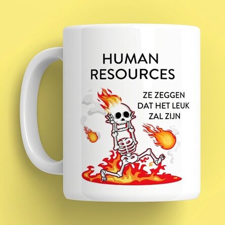 Gepersonaliseerde mok met tekst - Fun