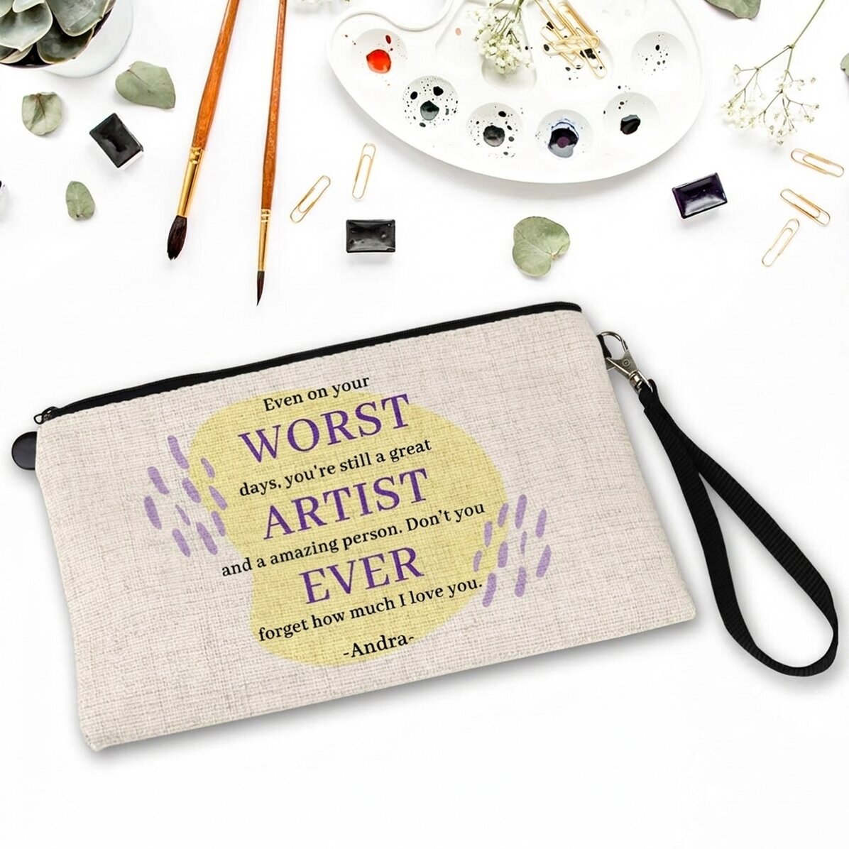Accessoirepakket met gepersonaliseerde tekst - Artist