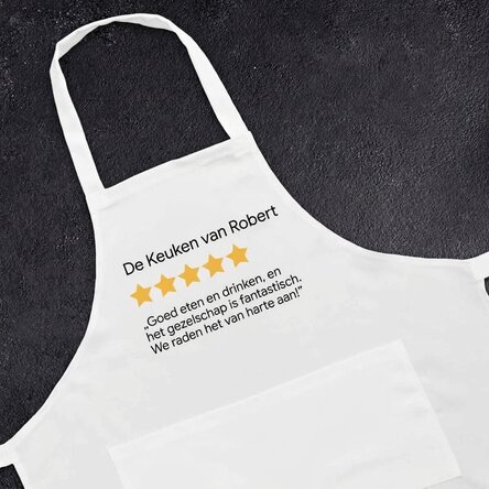 Gepersonaliseerd sort met tekst - Recensie