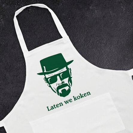 Gepersonaliseerde set met tekst - Let's cook