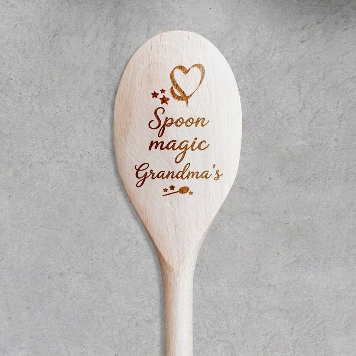 Gepersonaliseerde houten lepel - De magische lepel