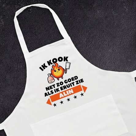 Gepersonaliseerde pet met naam - AS GOOD AS I LOOK