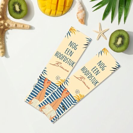 Gepersonaliseerde bladwijzer met tekst - Summer