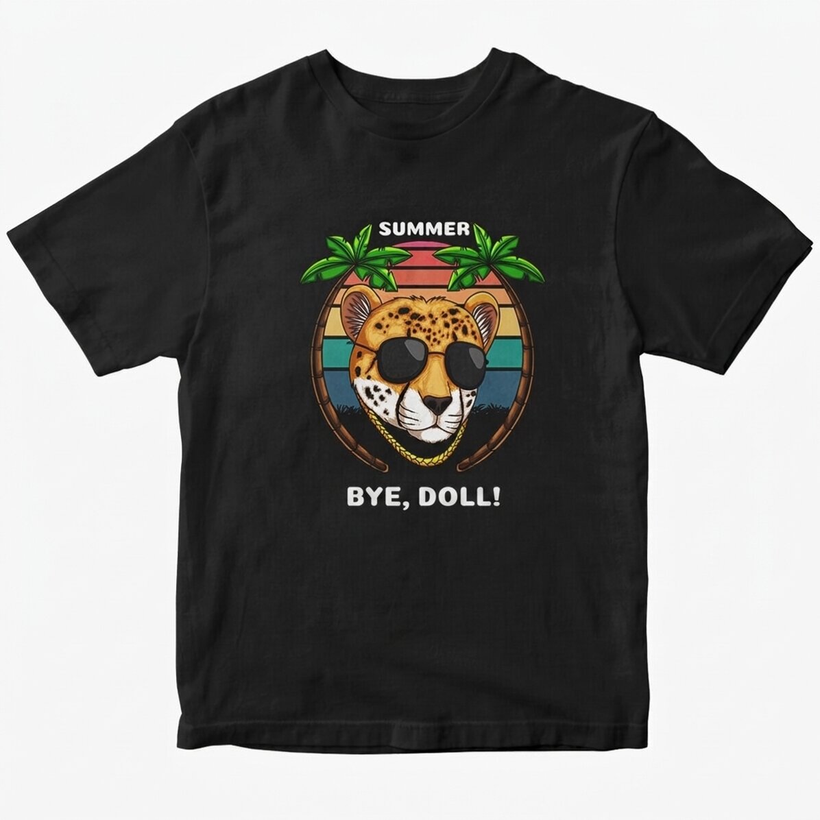 Katoenen T-shirt met gepersonaliseerde tekst - Jaguar-stijl