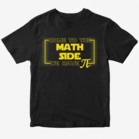 Gepersonaliseerd katoenen T-shirt - Math Side