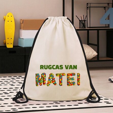 Rugzak met naam erop - Lego