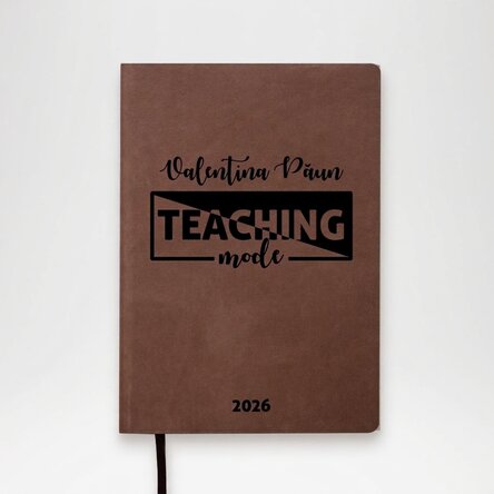 Gepersonaliseerde leren agenda met tekst voor docenten - Teaching Mode