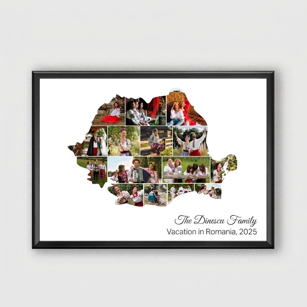 Gepersonaliseerd schilderij met 15 foto