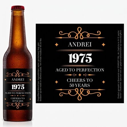Bier met gepersonaliseerde tekst - Perfection