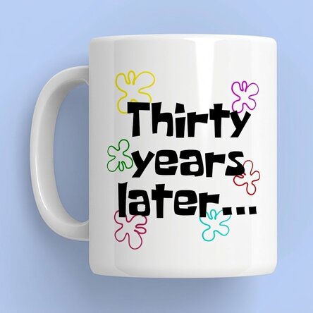 Gepersonaliseerde mok met tekst - Years later...